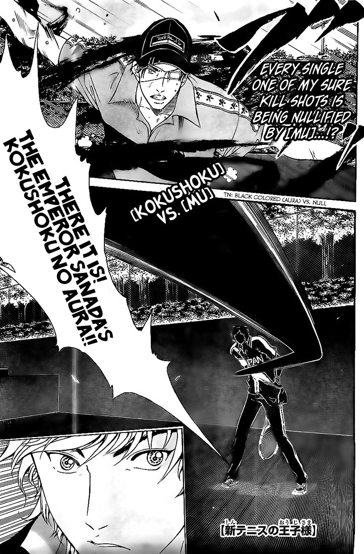 New Prince of Tennis Chapter 109 page 3 - Chapter 109 : Look Over There