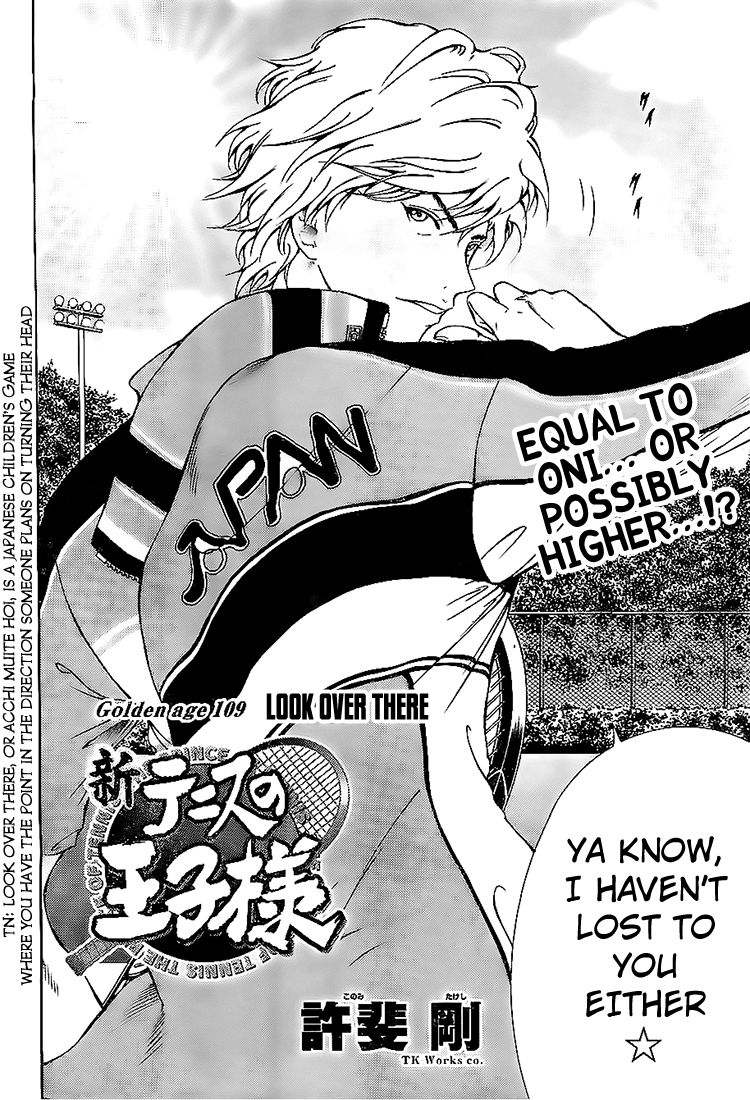 New Prince of Tennis Chapter 109 page 6 - Chapter 109 : Look Over There