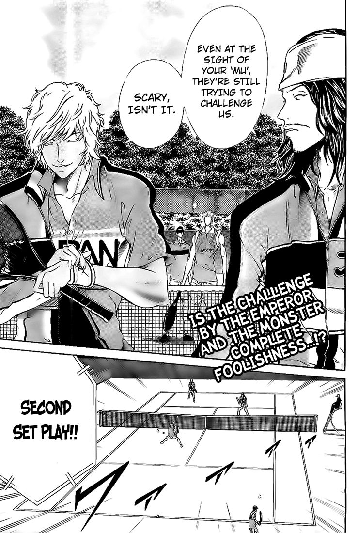 New Prince of Tennis Chapter 110 page 3 - Chapter 110 : Our Own Revolution