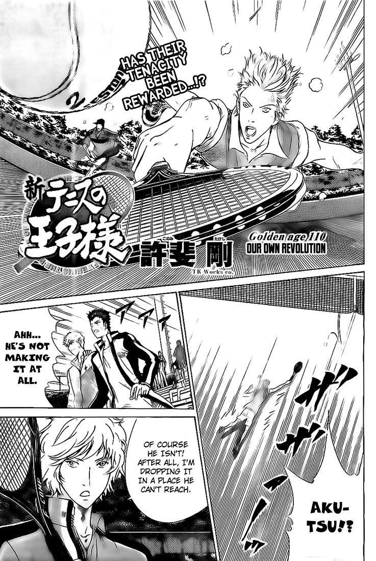 New Prince of Tennis Chapter 110 page 5 - Chapter 110 : Our Own Revolution