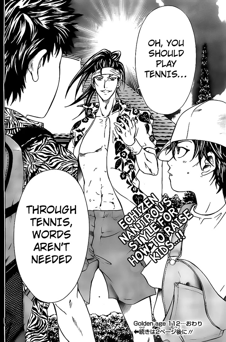 New Prince of Tennis Chapter 112 page 12 - Chapter 112 : Their Past