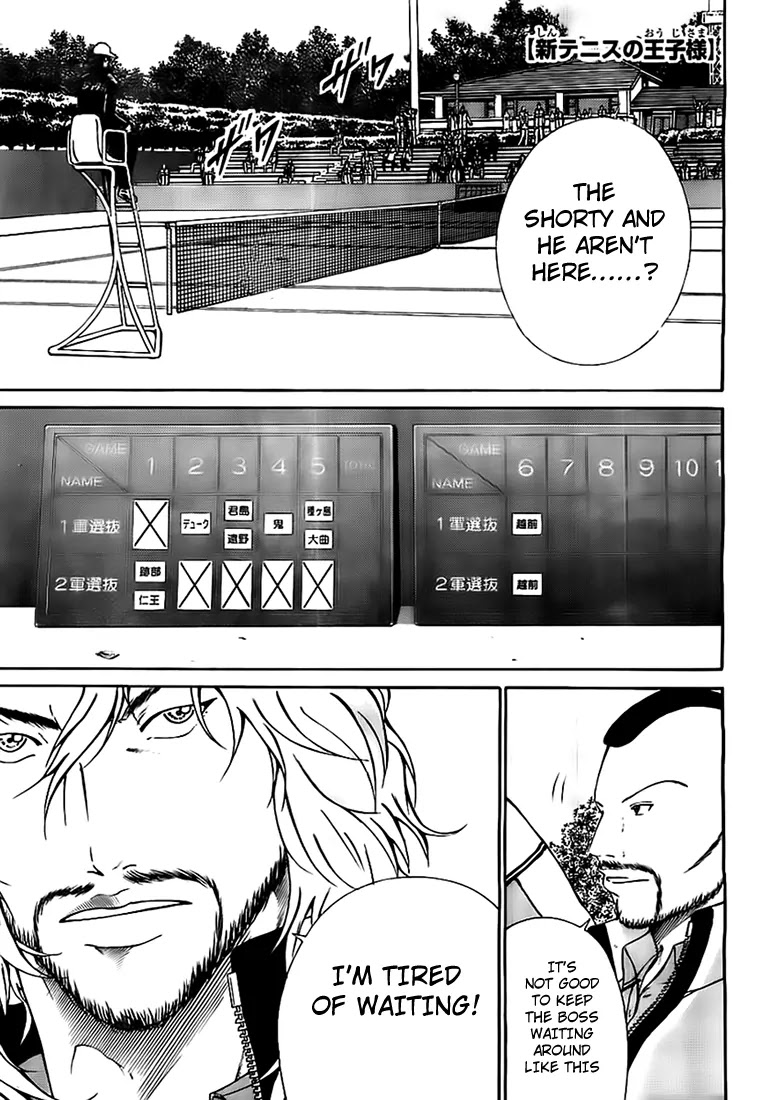 New Prince of Tennis Chapter 112 page 4 - Chapter 112 : Their Past