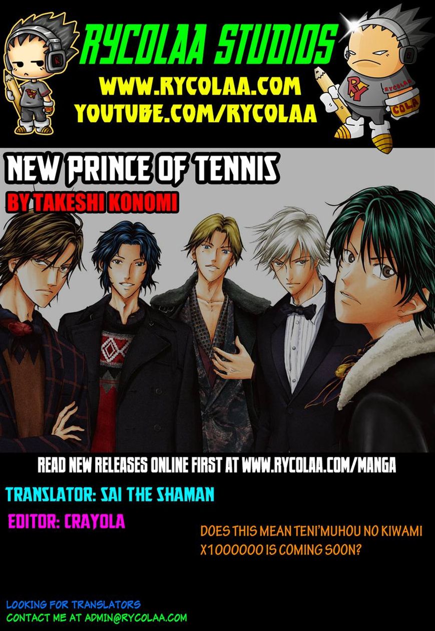 New Prince of Tennis Chapter 114 page 14 - Chapter 114 : Orange