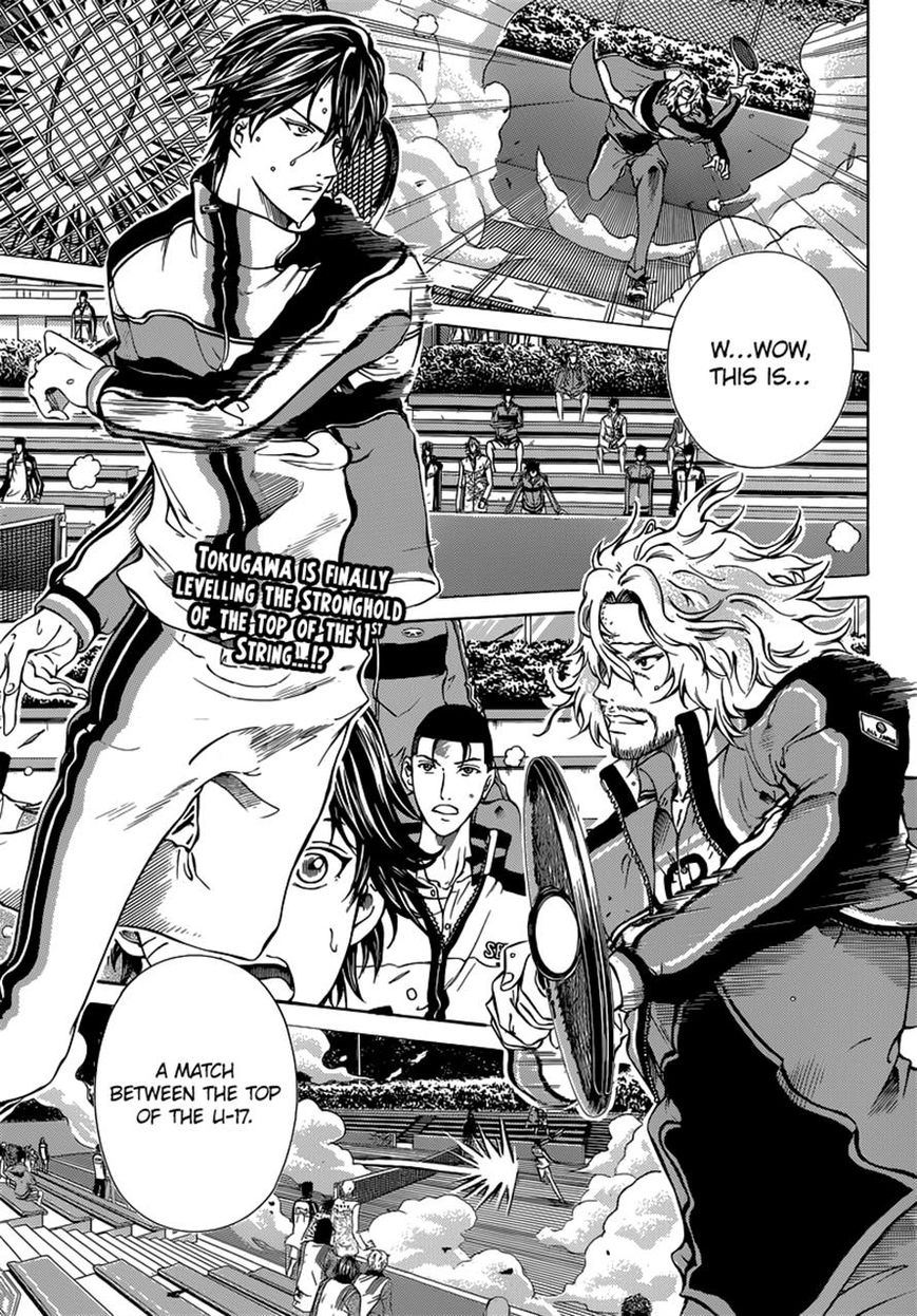 New Prince of Tennis Chapter 119 page 1 - Chapter 119 : The Struggle For Life Or Death