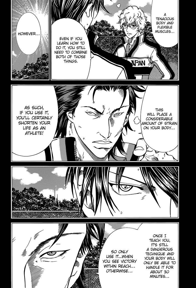 New Prince of Tennis Chapter 121 page 12 - Chapter 121 : Awakening At The Time Of Death