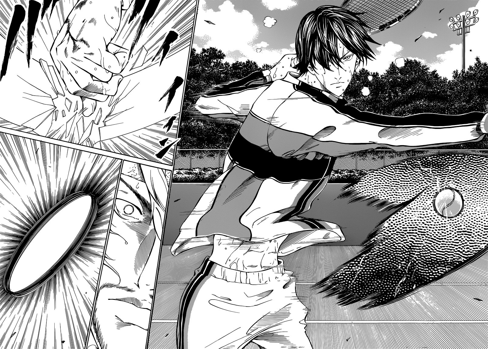 New Prince of Tennis Chapter 122 page 9 - Chapter 122 : Determination