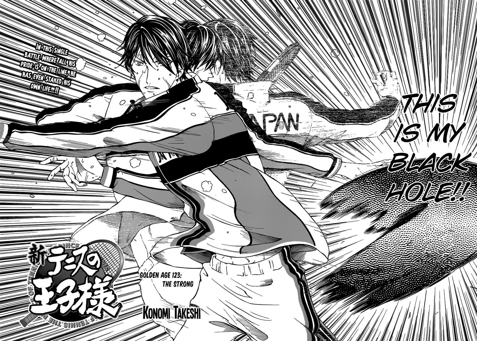 New Prince of Tennis Chapter 123 page 2 - Chapter 123 : The Strong