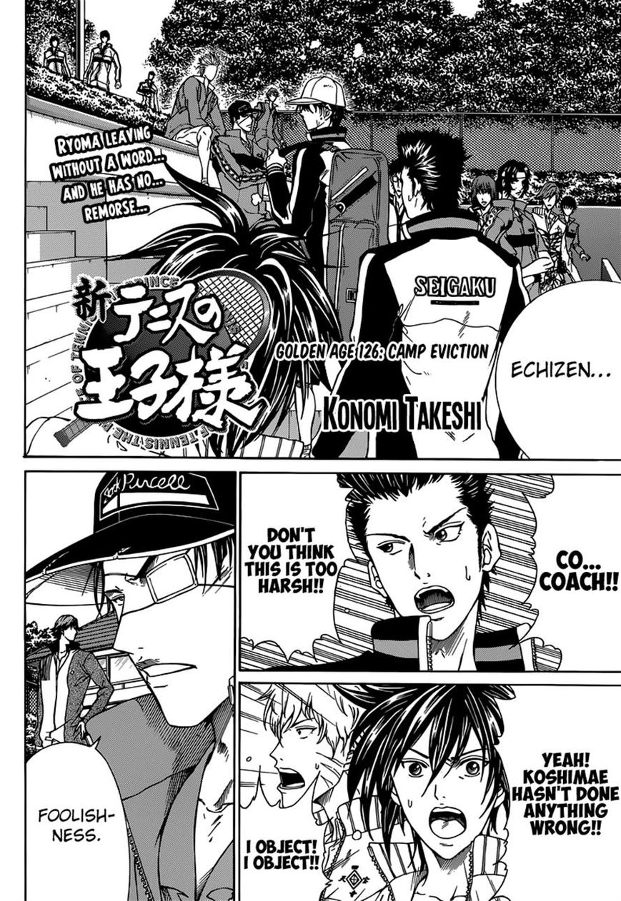 New Prince of Tennis Chapter 126 page 2 - Chapter 126 : Camp Eviction