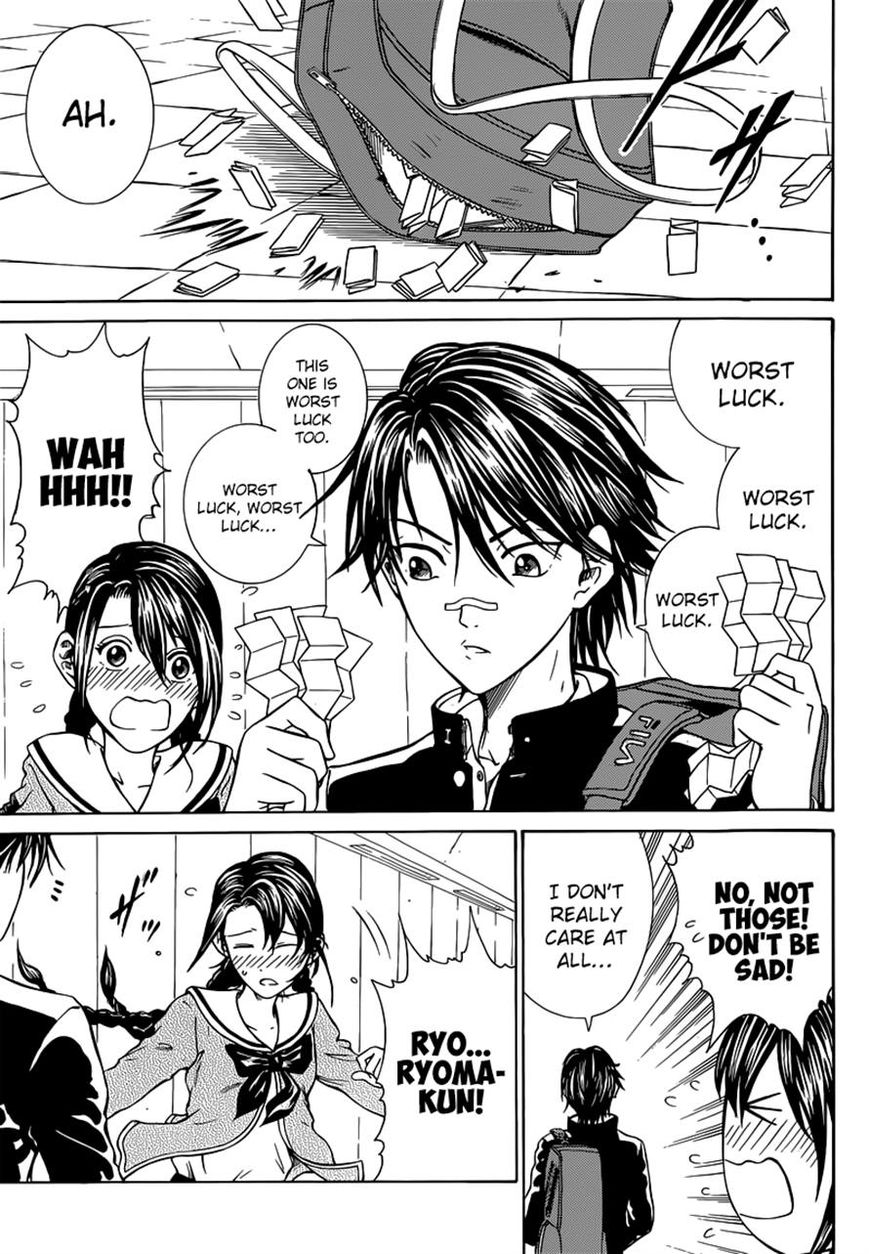 New Prince of Tennis Chapter 128 page 10 - Chapter 128 : Fortune Slips