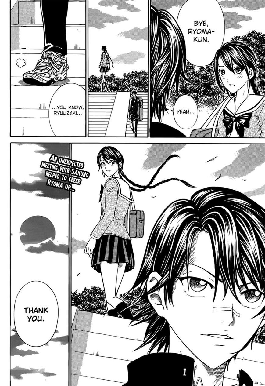 New Prince of Tennis Chapter 128 page 13 - Chapter 128 : Fortune Slips