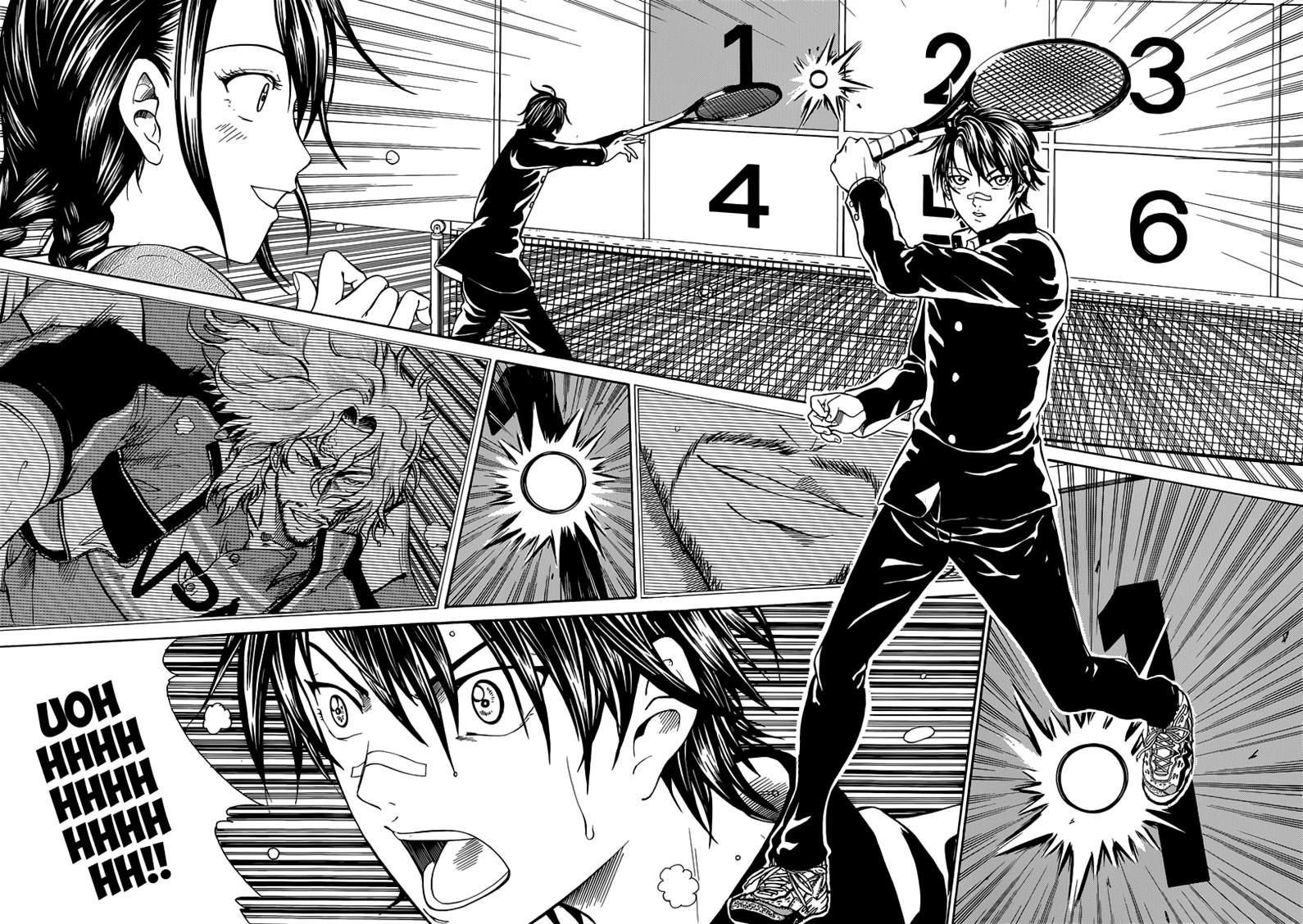New Prince of Tennis Chapter 128 page 4 - Chapter 128 : Fortune Slips