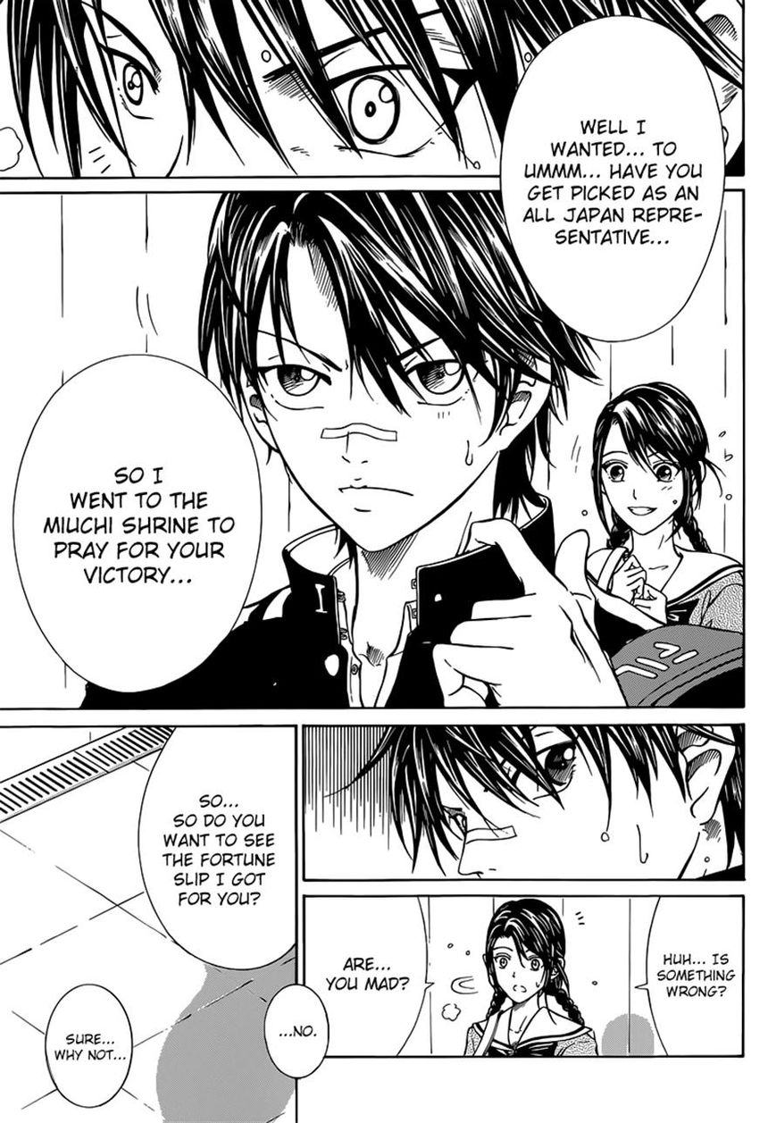 New Prince of Tennis Chapter 128 page 8 - Chapter 128 : Fortune Slips
