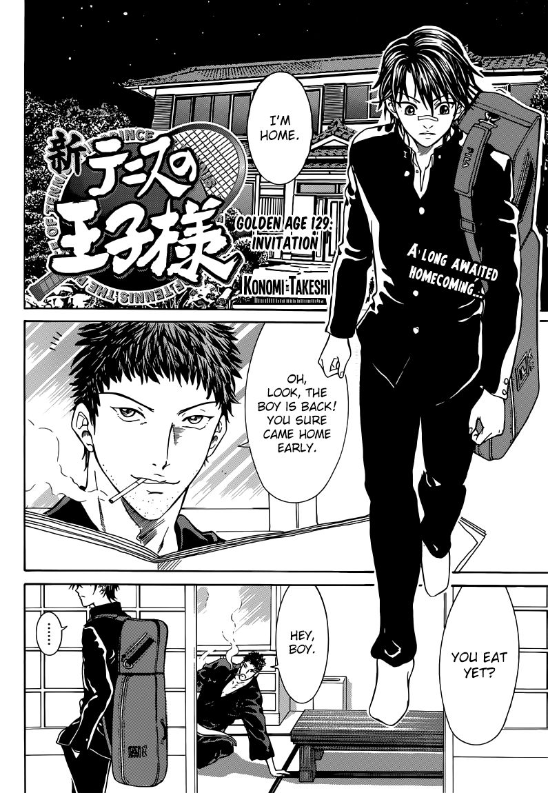 New Prince of Tennis Chapter 129 page 2 - Chapter 129 : Invitation
