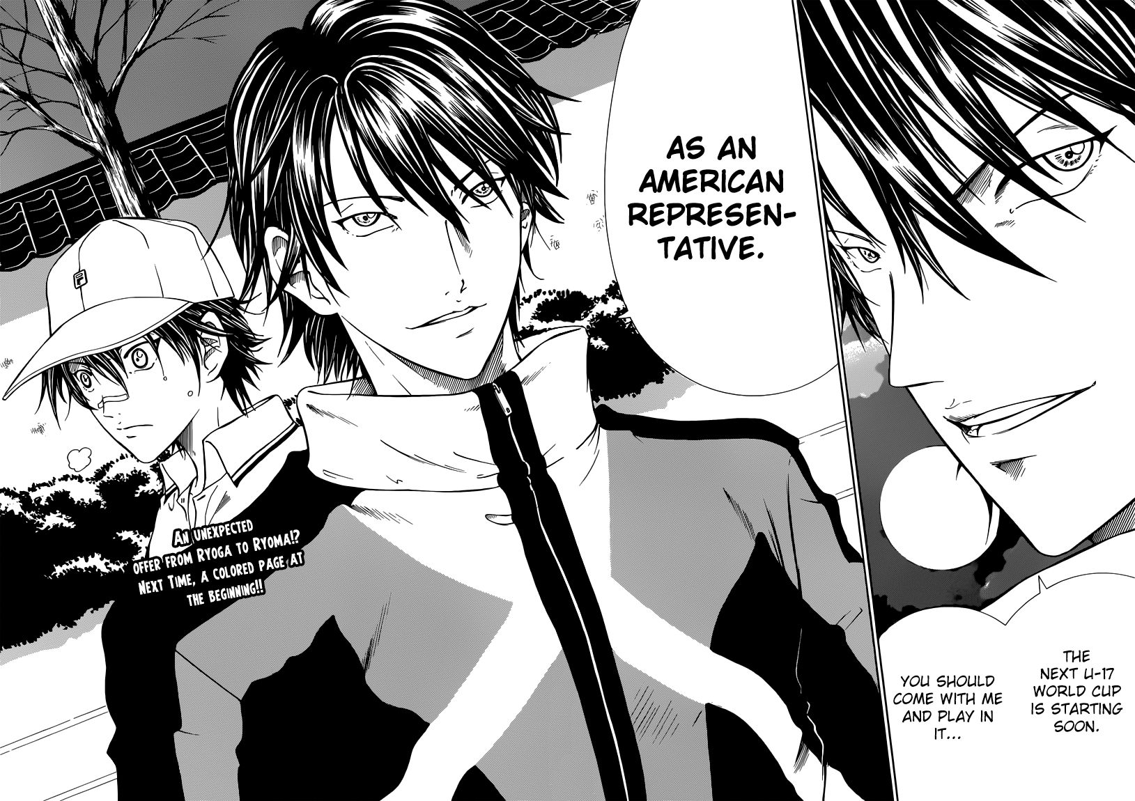 New Prince of Tennis Chapter 129 page 8 - Chapter 129 : Invitation
