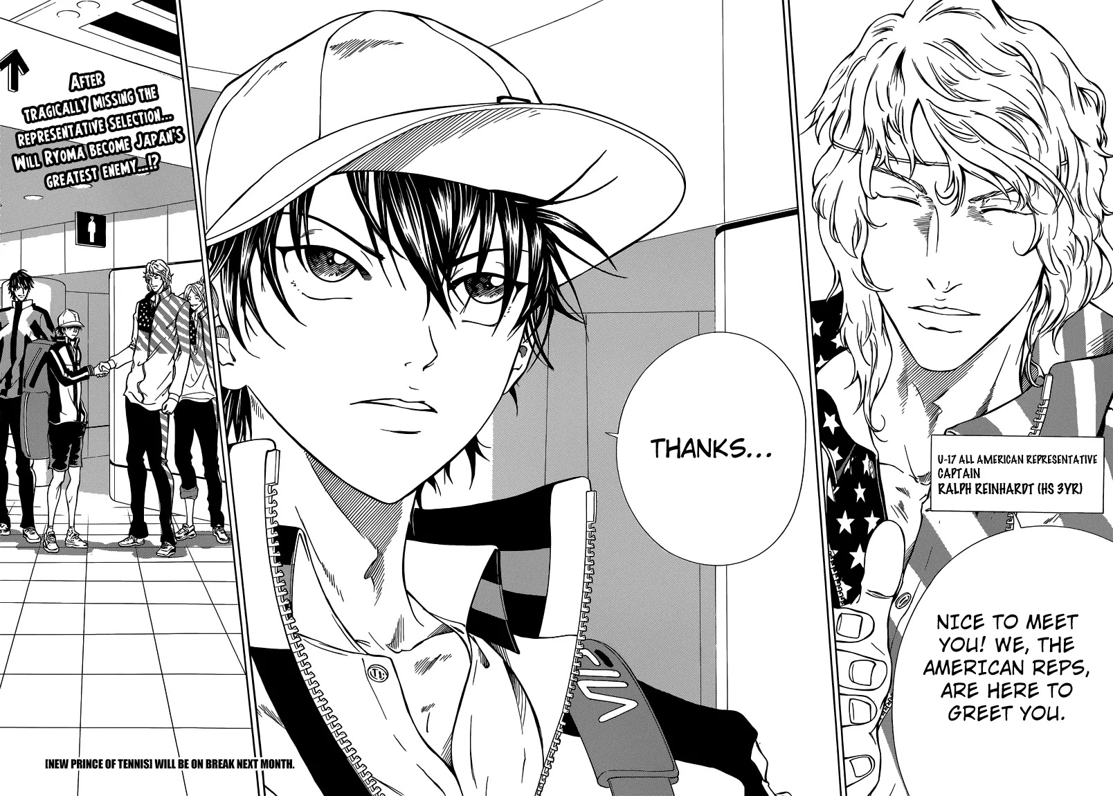 New Prince of Tennis Chapter 131 page 12 - Chapter 131 : The Head Coach Appeares