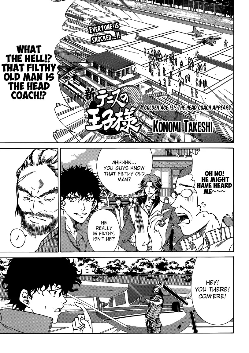 New Prince of Tennis Chapter 131 page 2 - Chapter 131 : The Head Coach Appeares