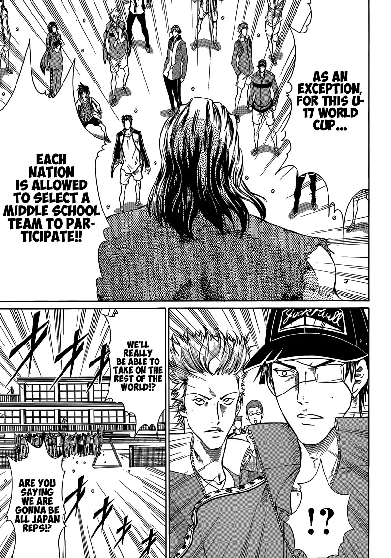 New Prince of Tennis Chapter 131 page 4 - Chapter 131 : The Head Coach Appeares