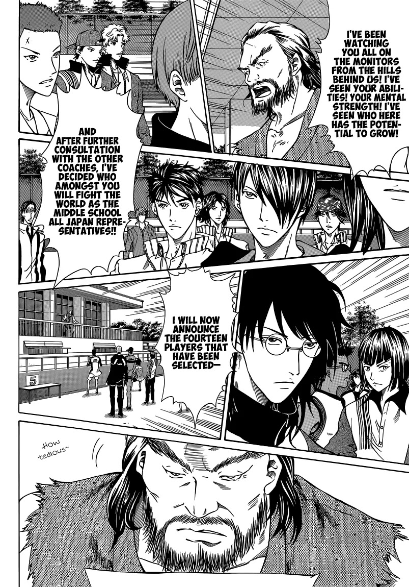 New Prince of Tennis Chapter 131 page 5 - Chapter 131 : The Head Coach Appeares