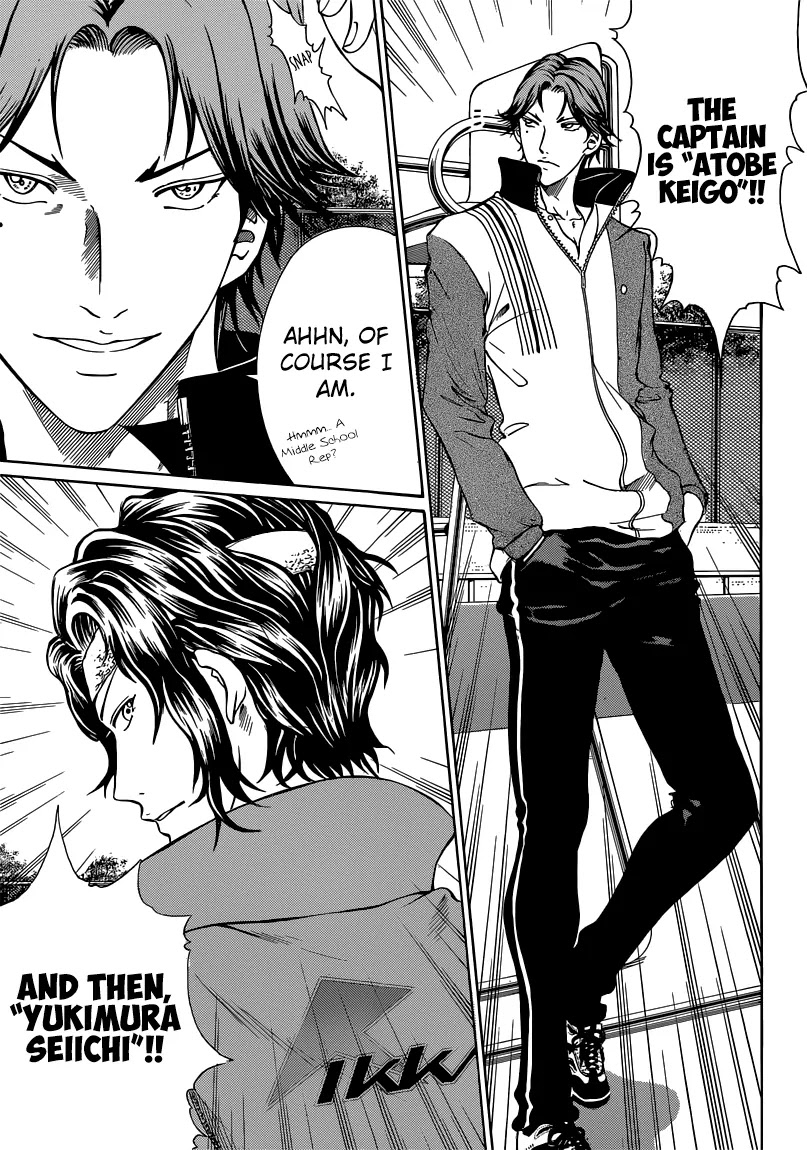 New Prince of Tennis Chapter 131 page 6 - Chapter 131 : The Head Coach Appeares