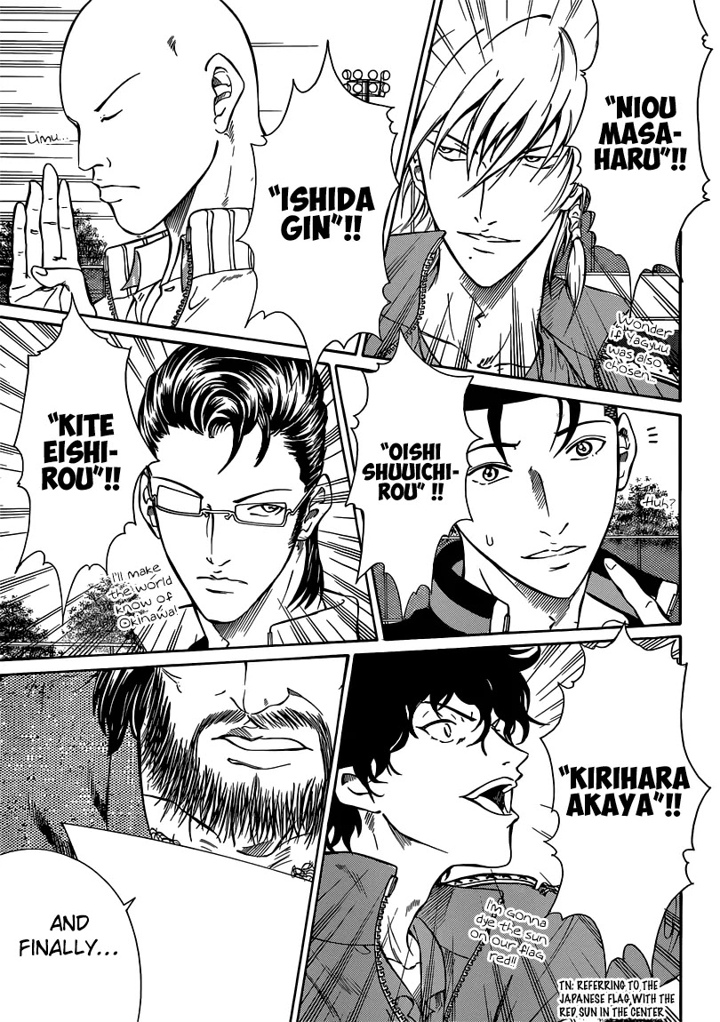 New Prince of Tennis Chapter 131 page 8 - Chapter 131 : The Head Coach Appeares