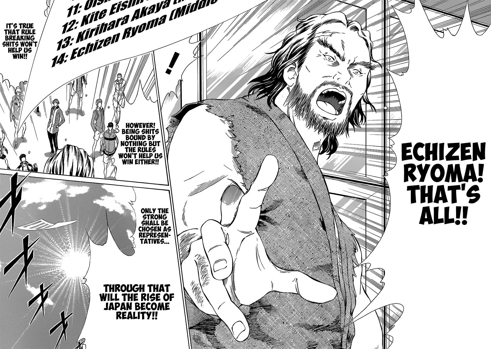 New Prince of Tennis Chapter 131 page 9 - Chapter 131 : The Head Coach Appeares