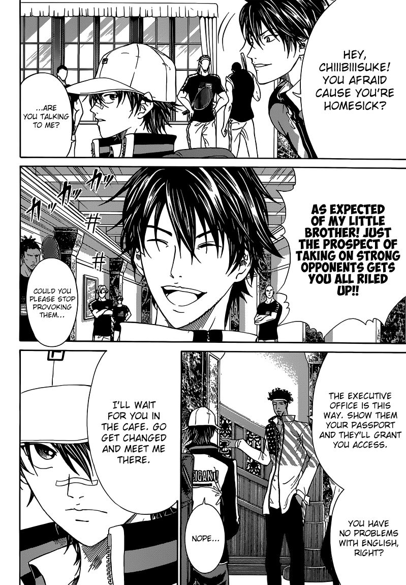 New Prince of Tennis Chapter 132 page 9 - Chapter 132 : Baptism