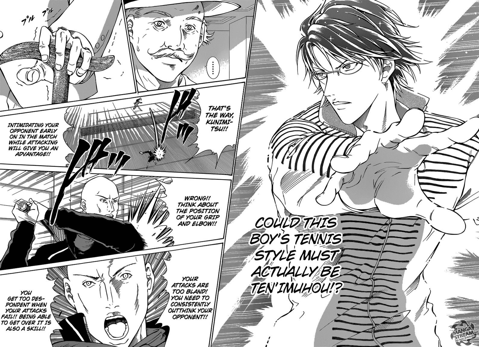 New Prince of Tennis Chapter 135 page 12 - Chapter 135 : The Path Straight to Being A Pro