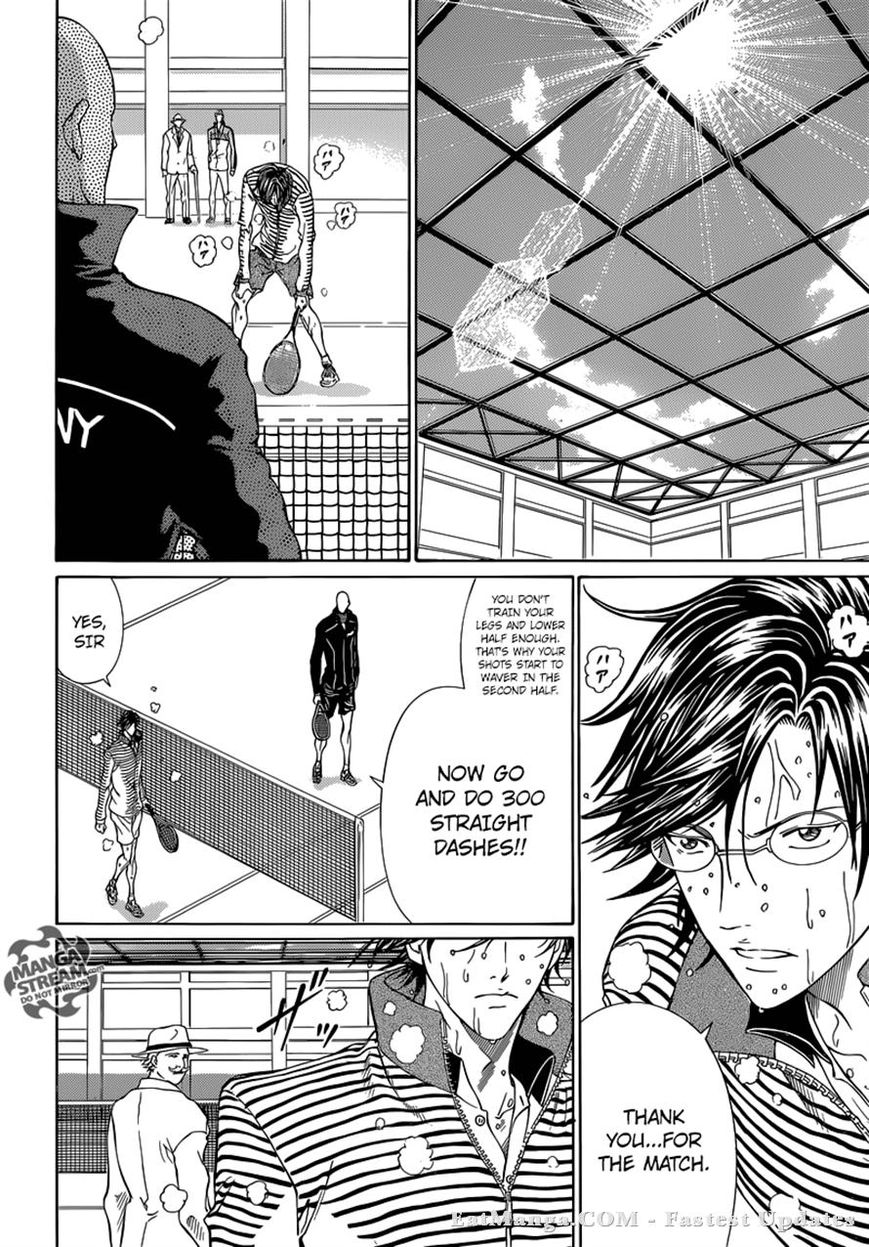 New Prince of Tennis Chapter 135 page 13 - Chapter 135 : The Path Straight to Being A Pro