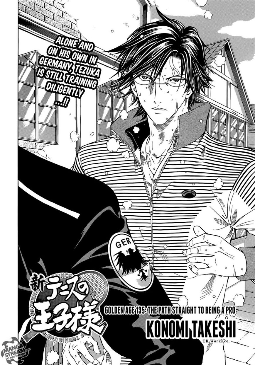 New Prince of Tennis Chapter 135 page 2 - Chapter 135 : The Path Straight to Being A Pro