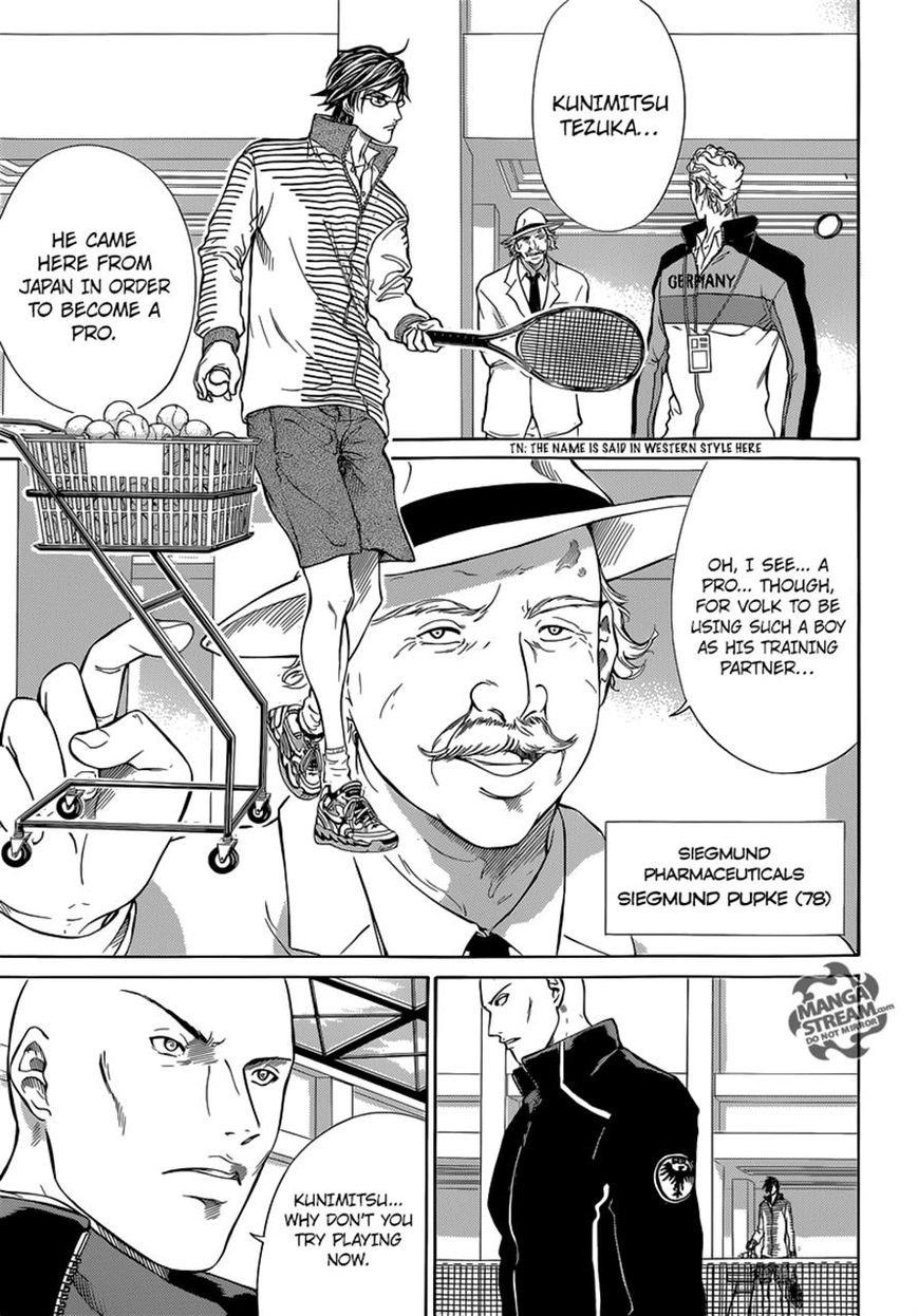 New Prince of Tennis Chapter 135 page 7 - Chapter 135 : The Path Straight to Being A Pro