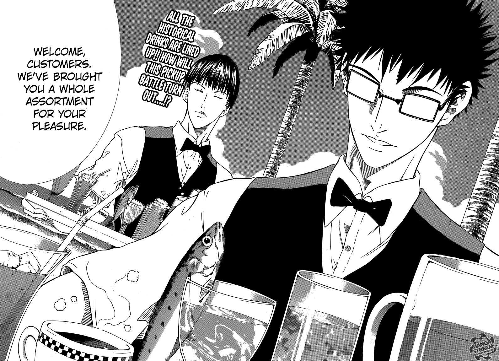 New Prince of Tennis Chapter 136 page 22 - Chapter 136 : The Horrifying Akuto Meshi