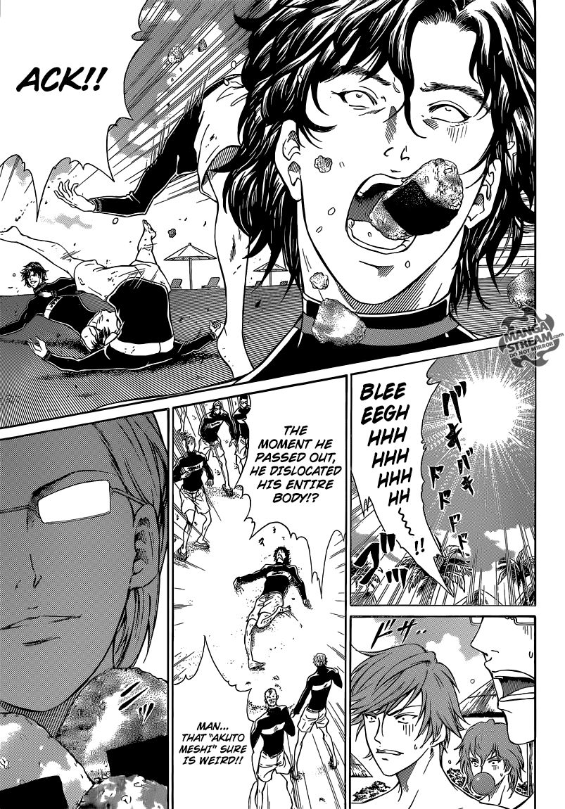 New Prince of Tennis Chapter 136 page 6 - Chapter 136 : The Horrifying Akuto Meshi