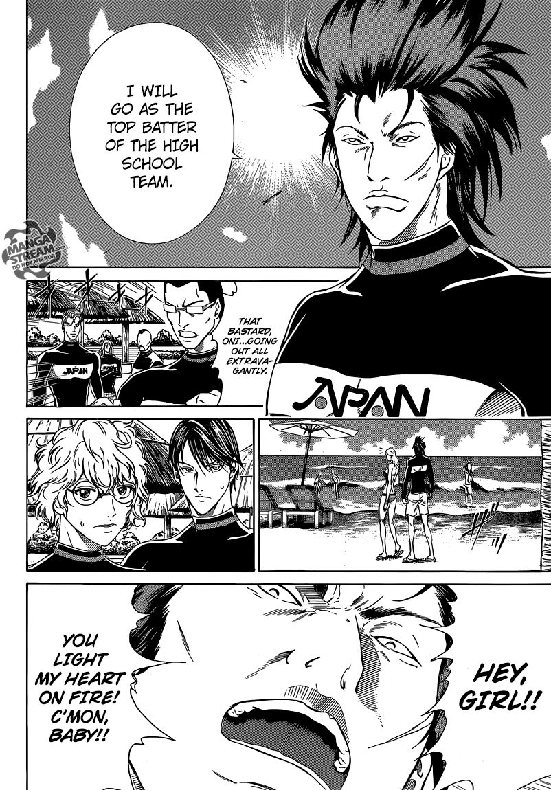 New Prince of Tennis Chapter 136 page 8 - Chapter 136 : The Horrifying Akuto Meshi