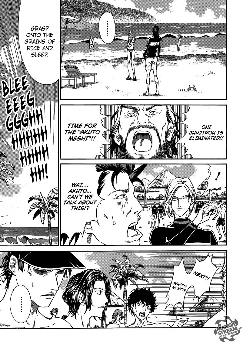 New Prince of Tennis Chapter 136 page 9 - Chapter 136 : The Horrifying Akuto Meshi