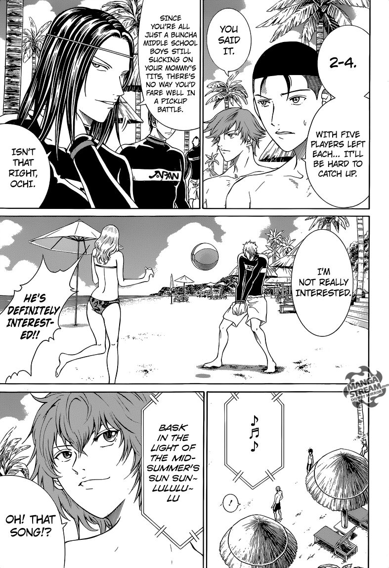 New Prince of Tennis Chapter 137 page 13 - Chapter 137 : The Grand Pickup Battle!