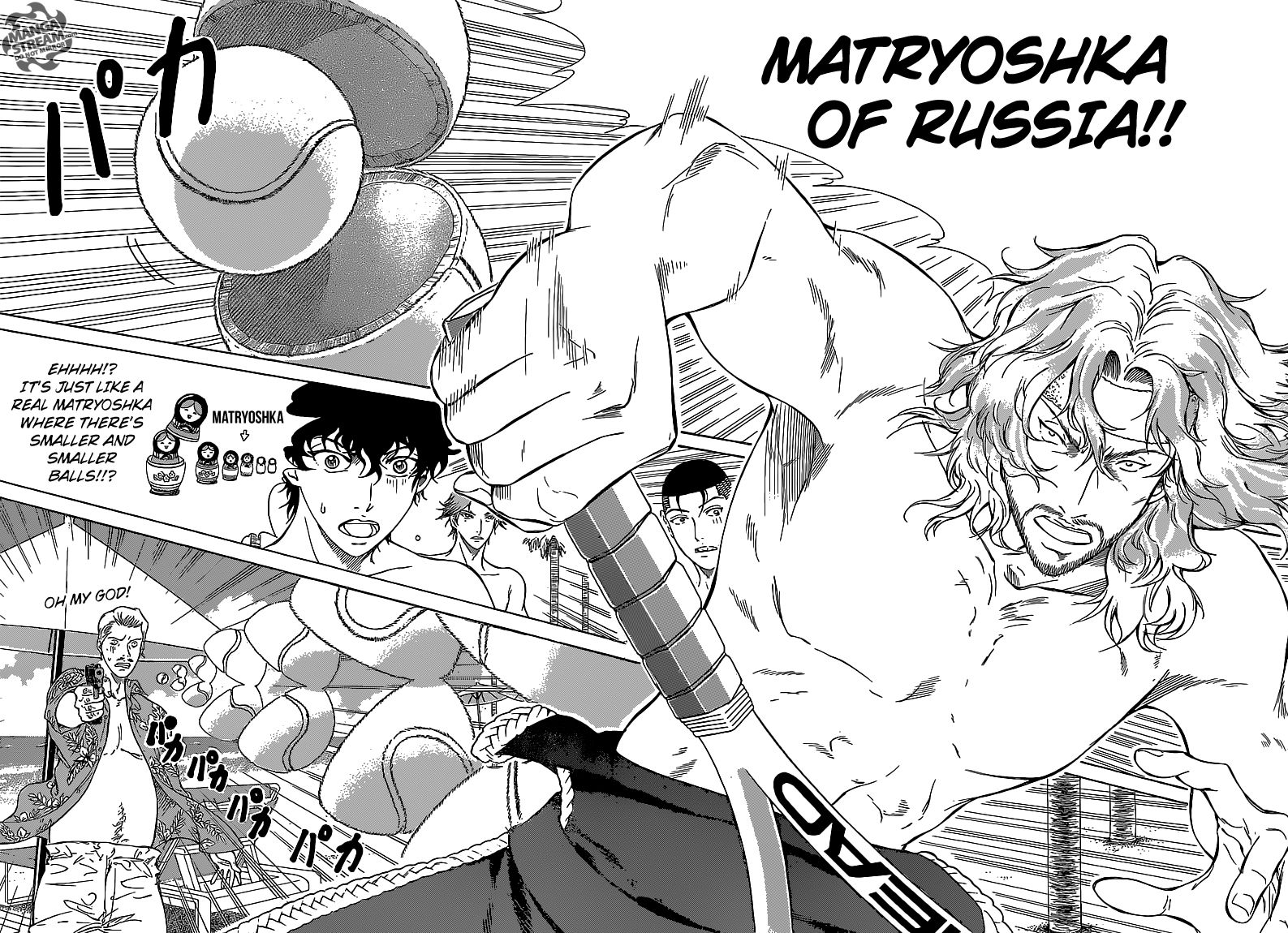 New Prince of Tennis Chapter 137 page 22 - Chapter 137 : The Grand Pickup Battle!