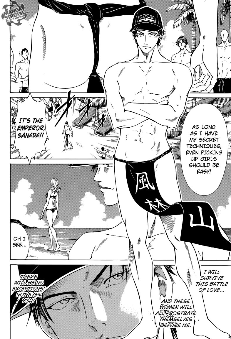 New Prince of Tennis Chapter 137 page 8 - Chapter 137 : The Grand Pickup Battle!