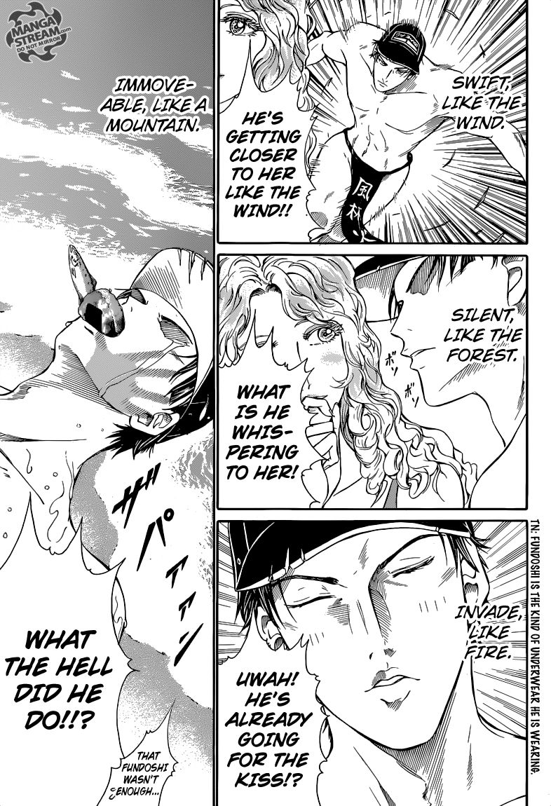 New Prince of Tennis Chapter 137 page 9 - Chapter 137 : The Grand Pickup Battle!