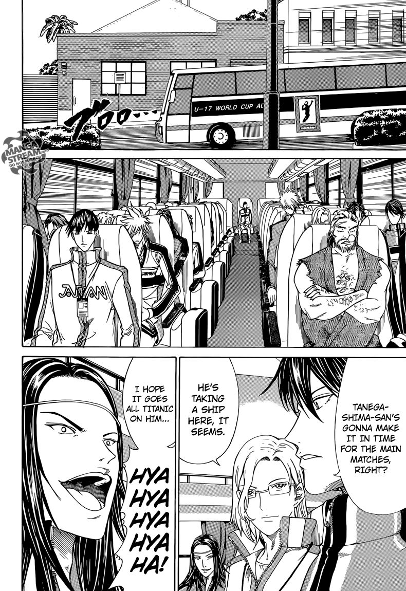 New Prince of Tennis Chapter 140 page 3 - Chapter 140 : The Pre-World Cup Opens!!