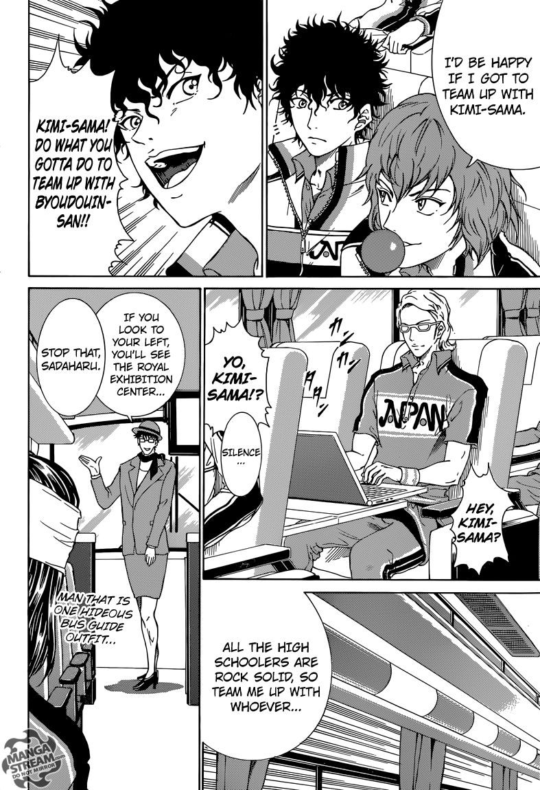 New Prince of Tennis Chapter 140 page 5 - Chapter 140 : The Pre-World Cup Opens!!