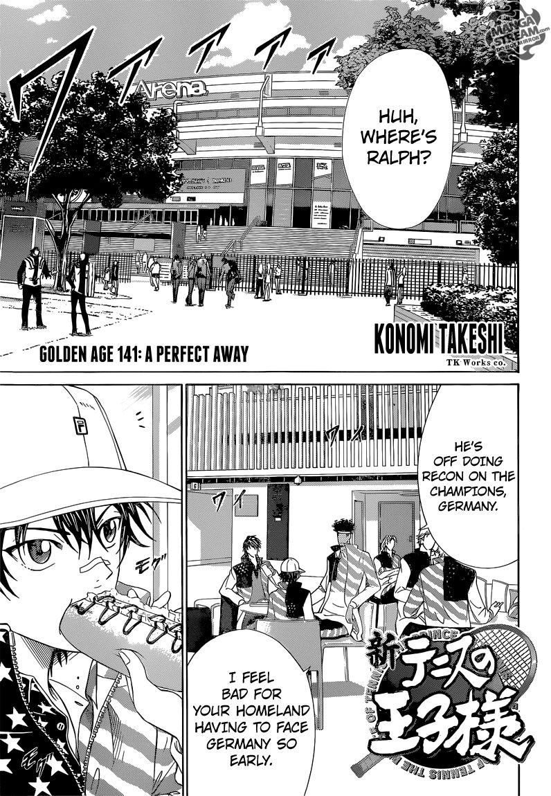 New Prince of Tennis Chapter 141 page 1 - Chapter 141 : A Perfect Away