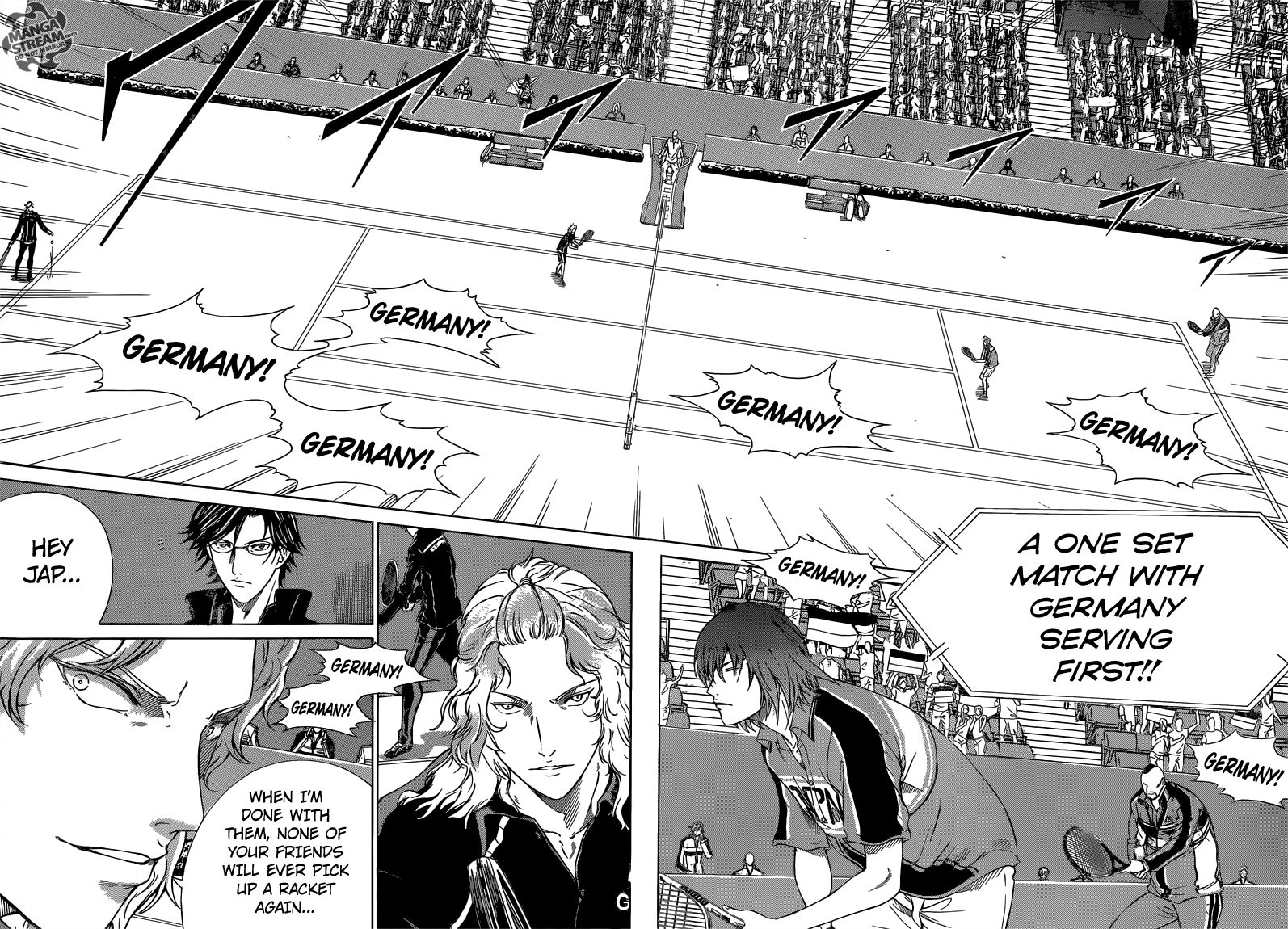 New Prince of Tennis Chapter 141 page 12 - Chapter 141 : A Perfect Away