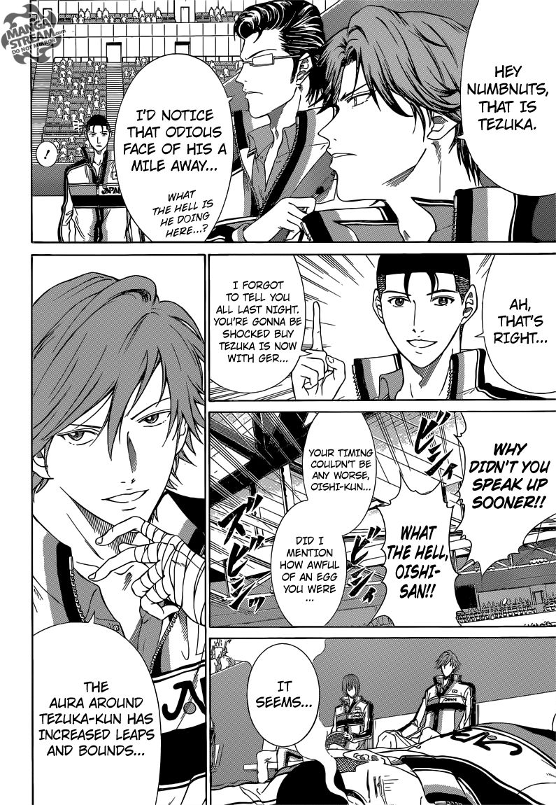 New Prince of Tennis Chapter 141 page 8 - Chapter 141 : A Perfect Away