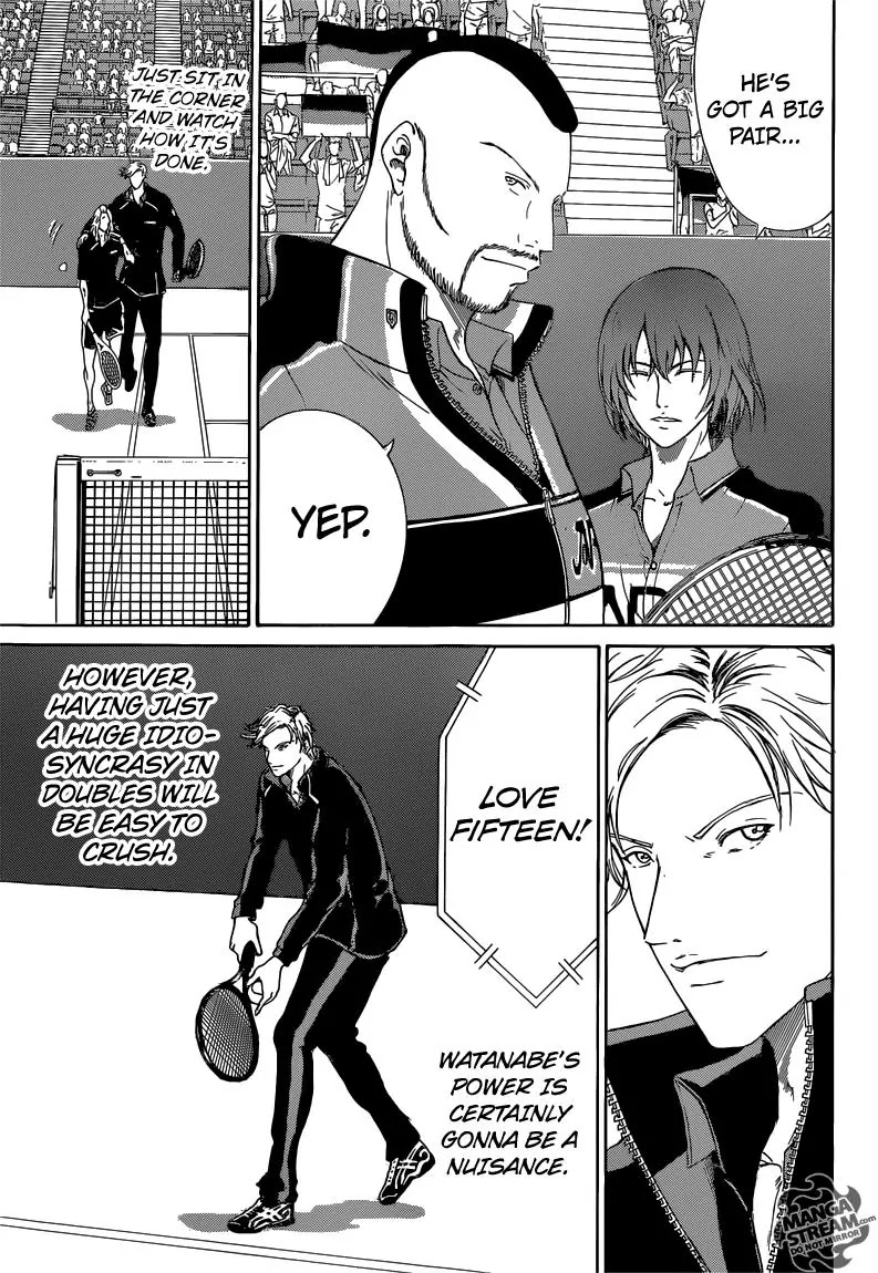 New Prince of Tennis Chapter 142 page 5 - Chapter 142 : Turning the Tables