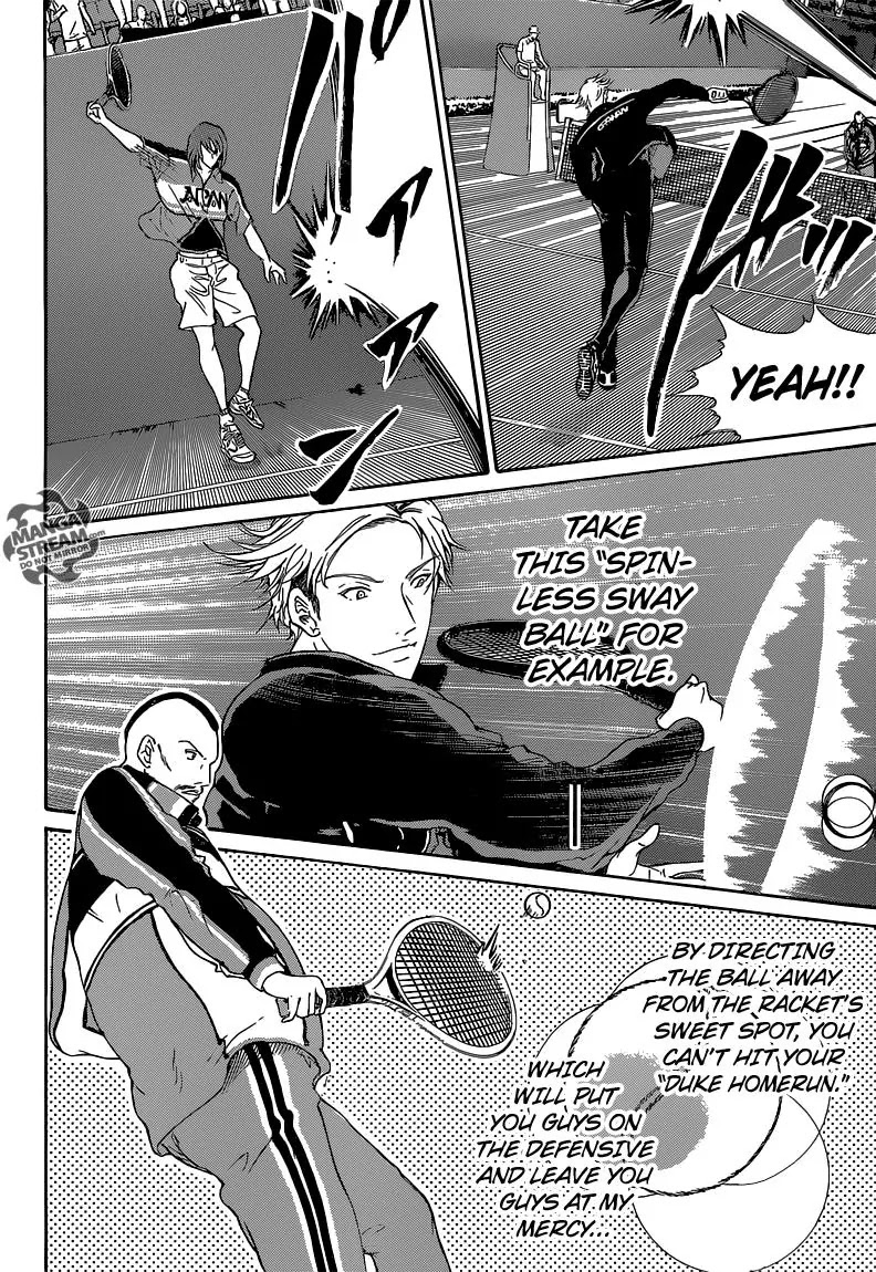 New Prince of Tennis Chapter 142 page 6 - Chapter 142 : Turning the Tables