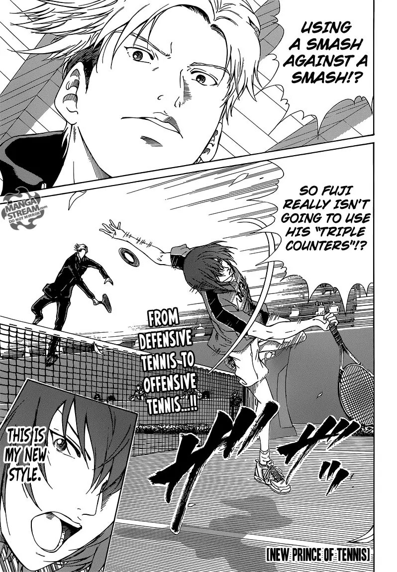 New Prince of Tennis Chapter 143 page 1 - Chapter 143 : Farewell, Tezuka Kunimitsu