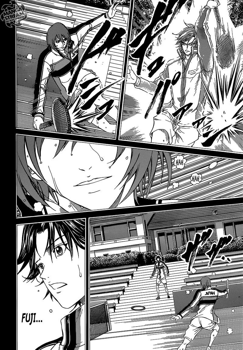 New Prince of Tennis Chapter 143 page 10 - Chapter 143 : Farewell, Tezuka Kunimitsu