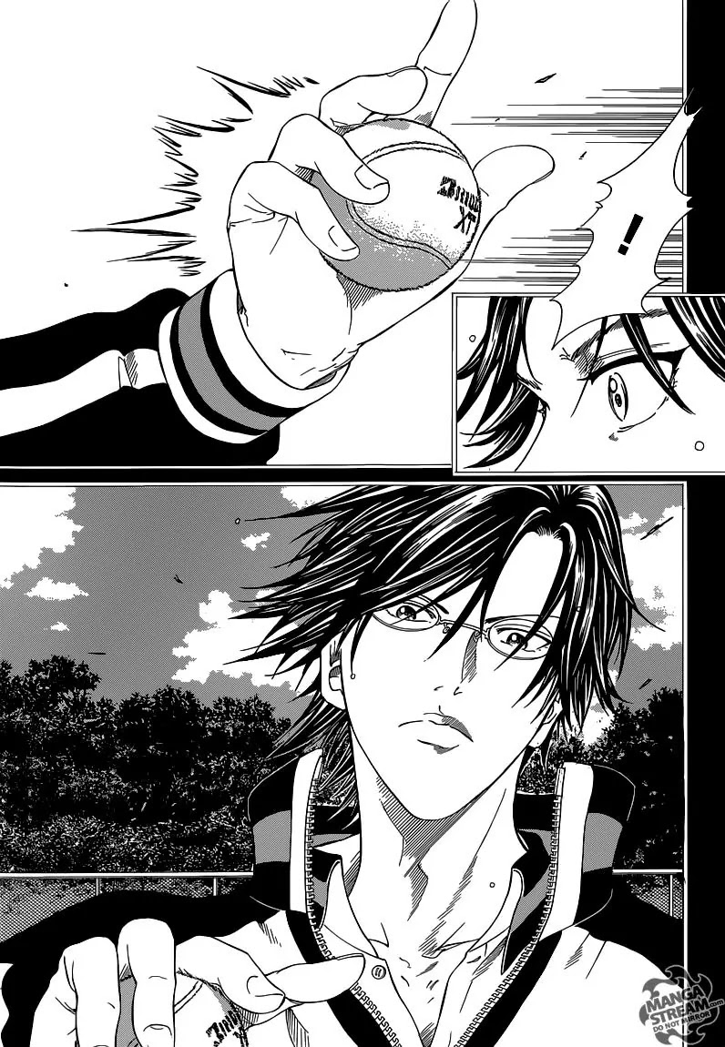 New Prince of Tennis Chapter 143 page 11 - Chapter 143 : Farewell, Tezuka Kunimitsu