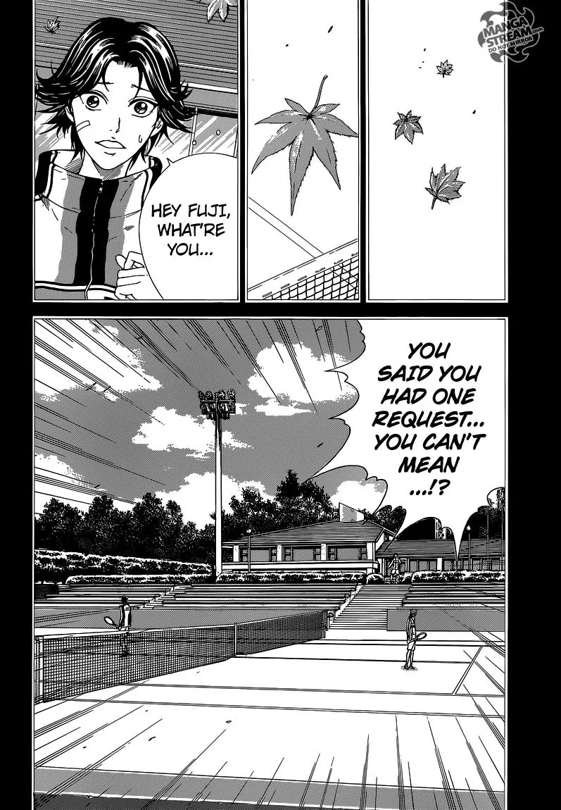 New Prince of Tennis Chapter 143 page 6 - Chapter 143 : Farewell, Tezuka Kunimitsu