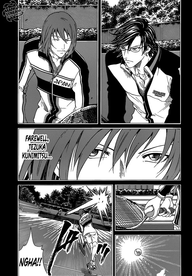 New Prince of Tennis Chapter 143 page 7 - Chapter 143 : Farewell, Tezuka Kunimitsu
